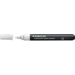 Lumocolor paint marker ronde punt wit