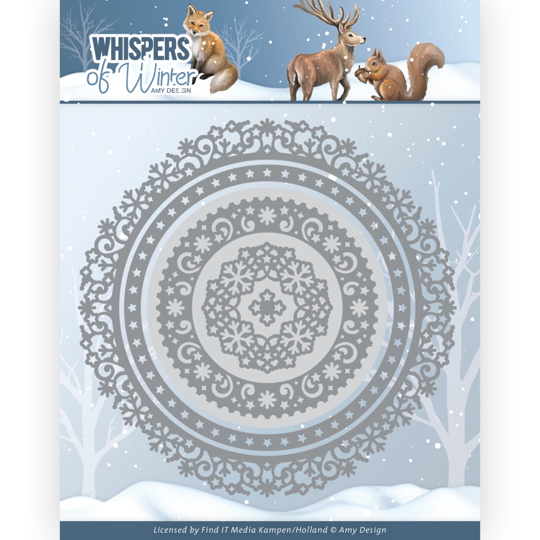 Dies - Amy Design – Whispers of Winter - Winter Circle