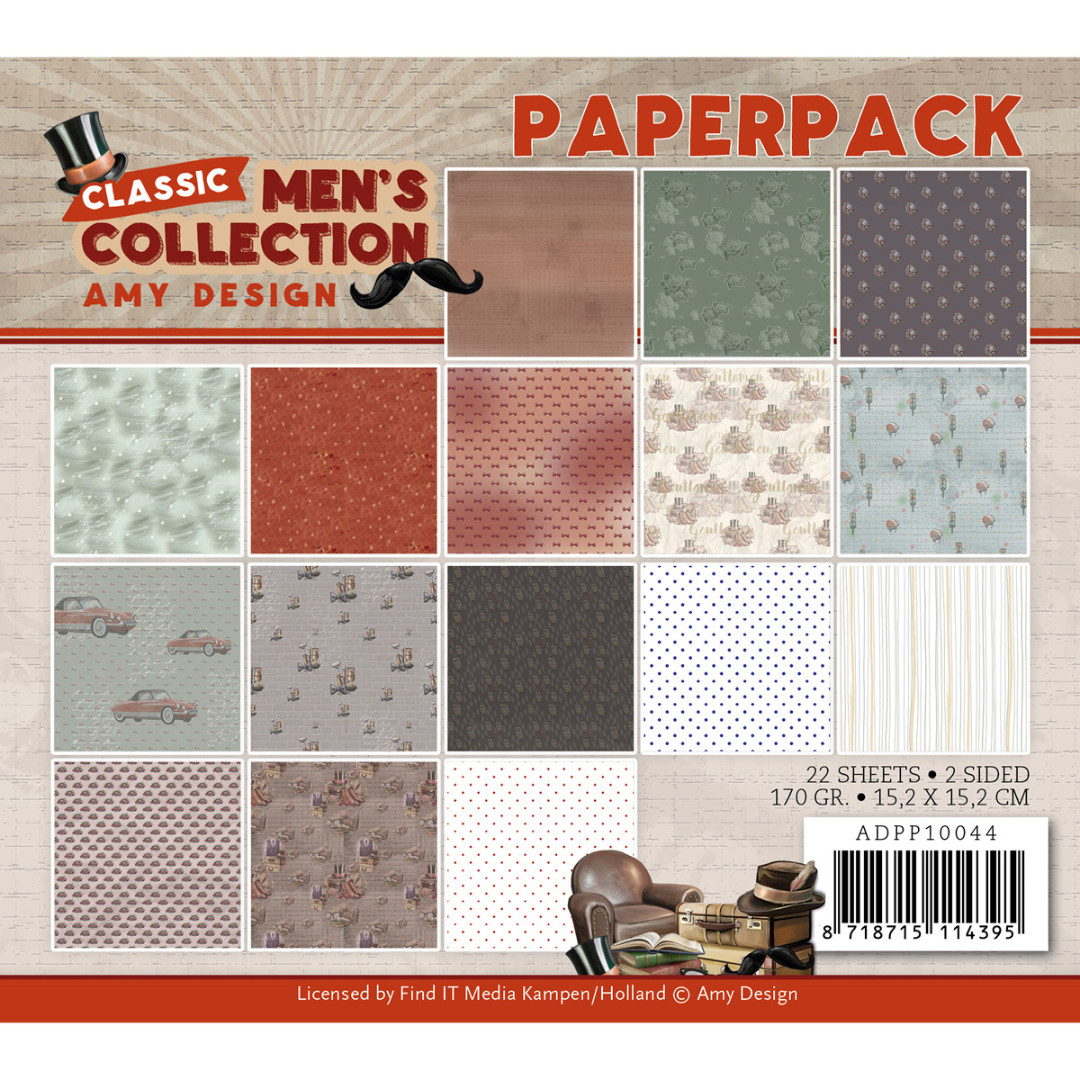 Paperpack - Amy Design – Classic Men's Collection Paperpack - Amy Design – Classic Men's Collection