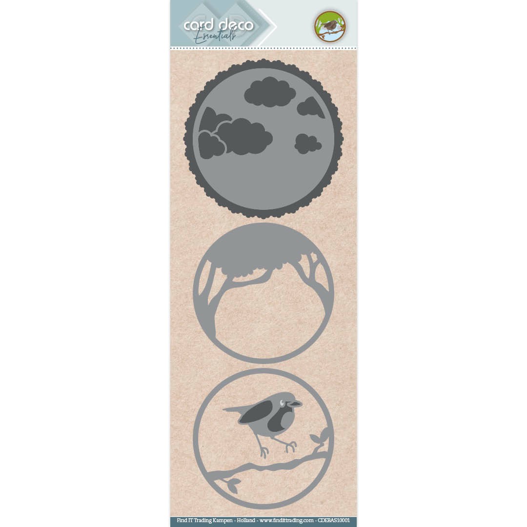 Card Deco Essentials - Build a Scene Dies - Bird in the Forest Card Deco Essentials - Build a Scene Dies - Bird in the Forest