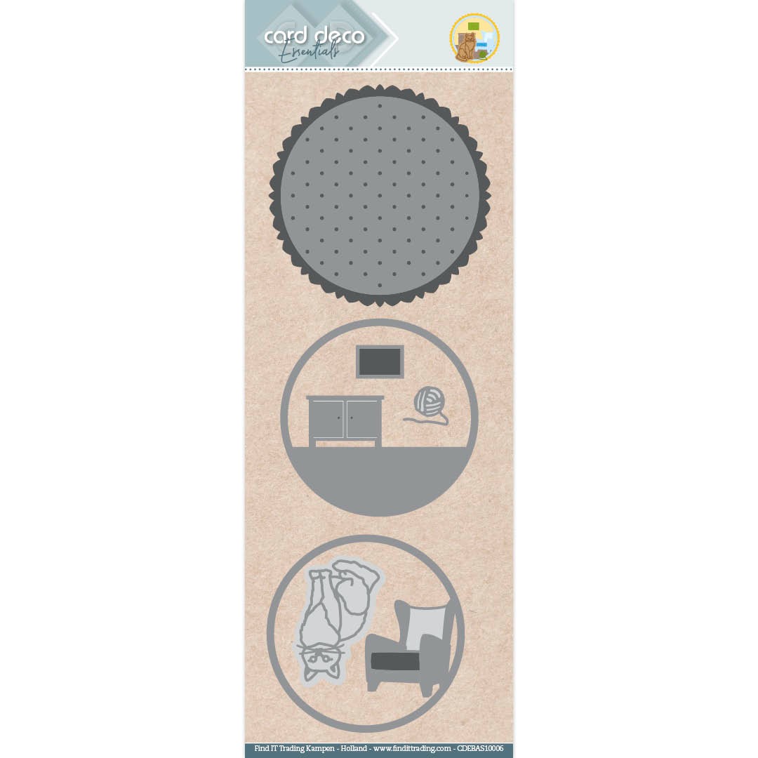 Card Deco Essentials - Build a Scene Dies - Cat