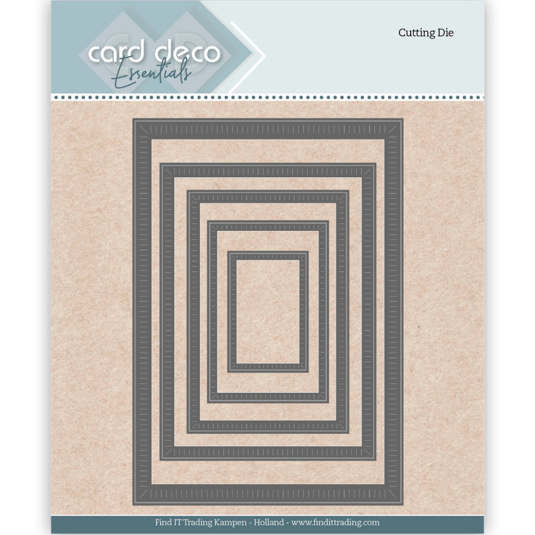 Card Deco Essentials - Nesting Dies - Striped Border Card Deco Essentials - Nesting Dies - Striped Border