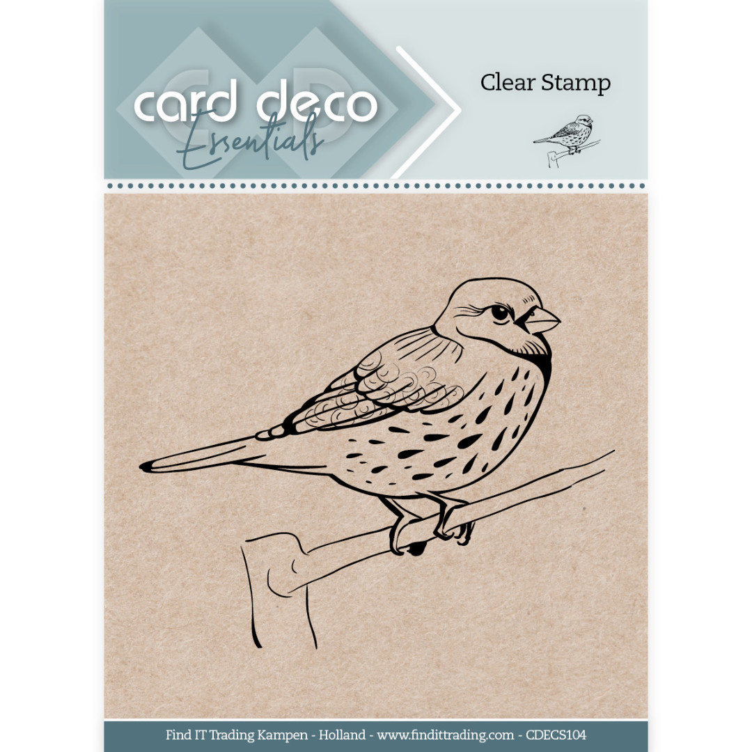 Card Deco Essentials Clear Stamps - Blackbird Card Deco Essentials Clear Stamps - Blackbird