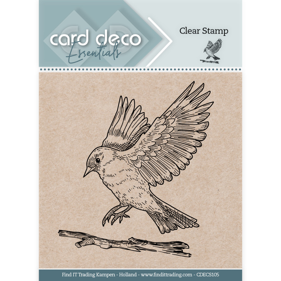 Card Deco Essentials Clear Stamps - Flying Bird Card Deco Essentials Clear Stamps - Flying Bird