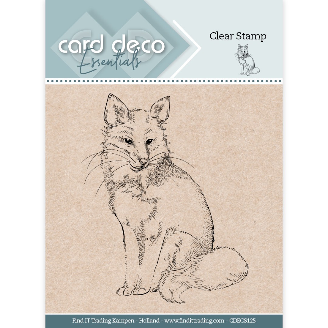 Card Deco Essentials Clear Stamps - Fox Card Deco Essentials Clear Stamps - Fox