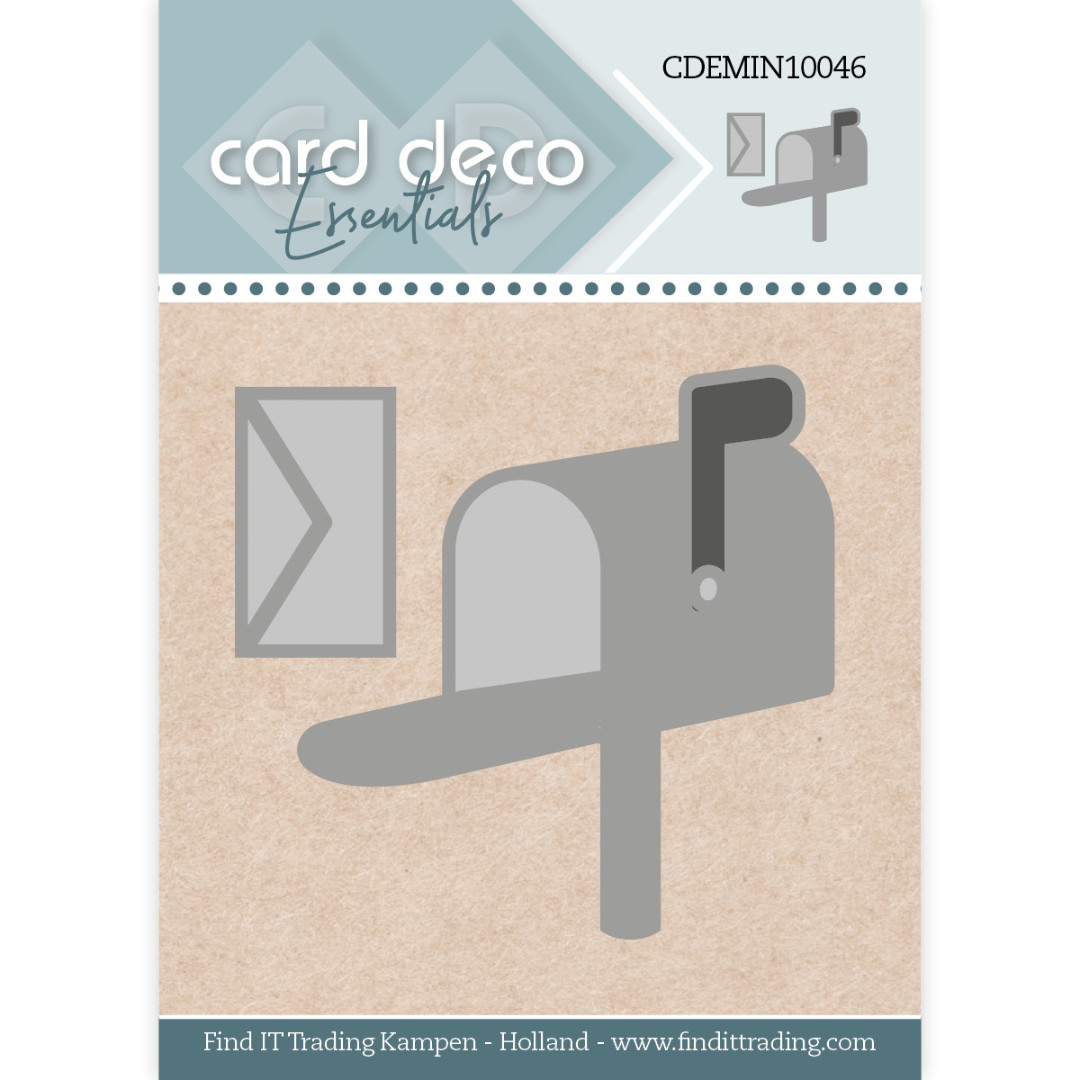 Card Deco Essentials - Mini Dies - 46 - Mail Box Card Deco Essentials - Mini Dies - 46 - Mail Box