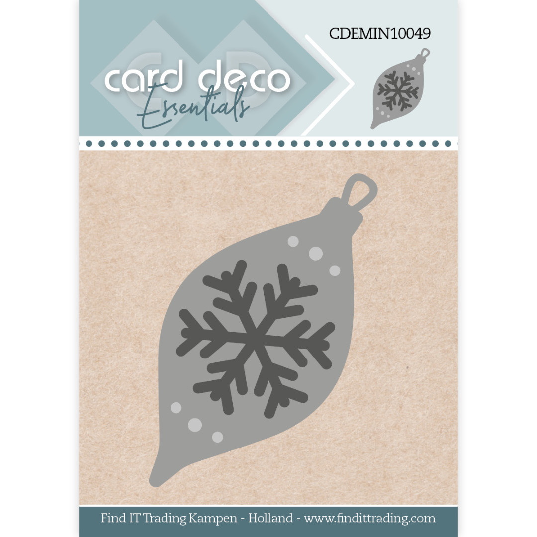 Card Deco Essentials - Mini Dies - 49 - Christmas Bauble Card Deco Essentials - Mini Dies - 49 - Christmas Bauble