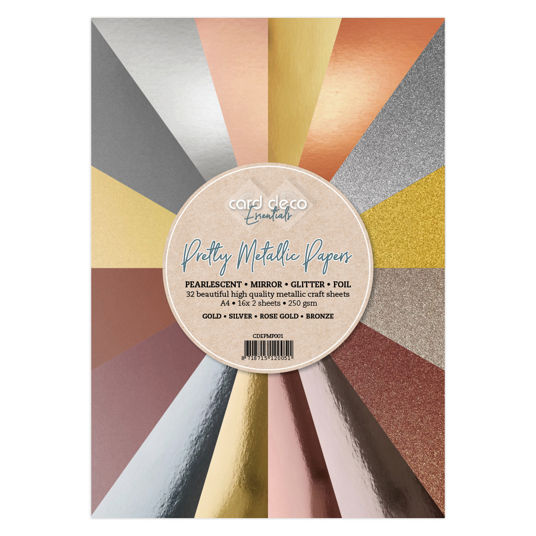 Card Deco Essentials - Pretty Metallic Papers Card Deco Essentials - Pretty Metallic Papers