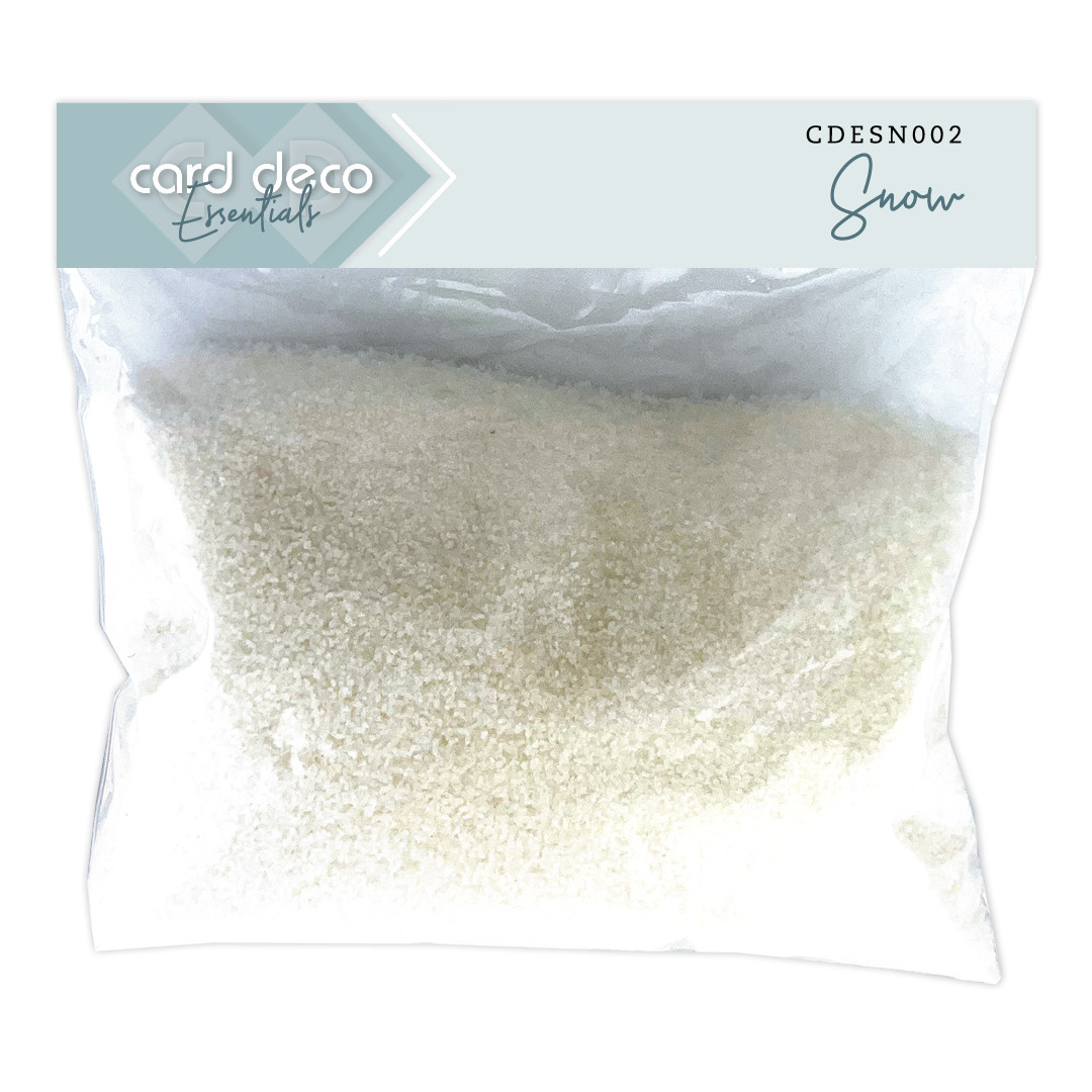 Card Deco Essentials - Snow Card Deco Essentials - Snow