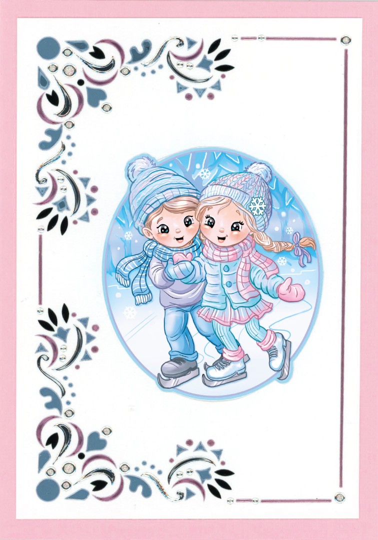 Creative Hobbydots 33 - Yvonne Creations -  Funky Nanna -Nordic Winter