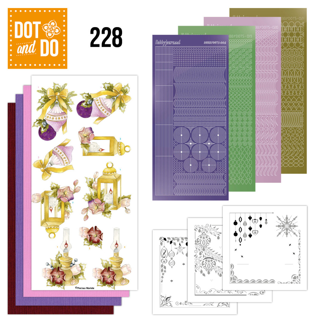 Dot and Do 228 - Precious Marieke - Golden Christmas Dot and Do 228 - Precious Marieke - Golden Christmas