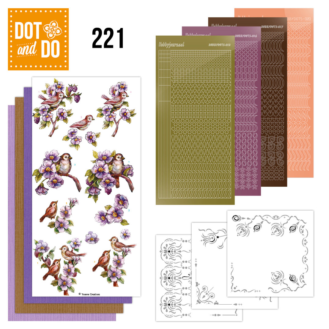Dot and Do 221 - Yvonne Creations - Graceful Flowers Dot and Do 221 - Yvonne Creations - Graceful Flowers