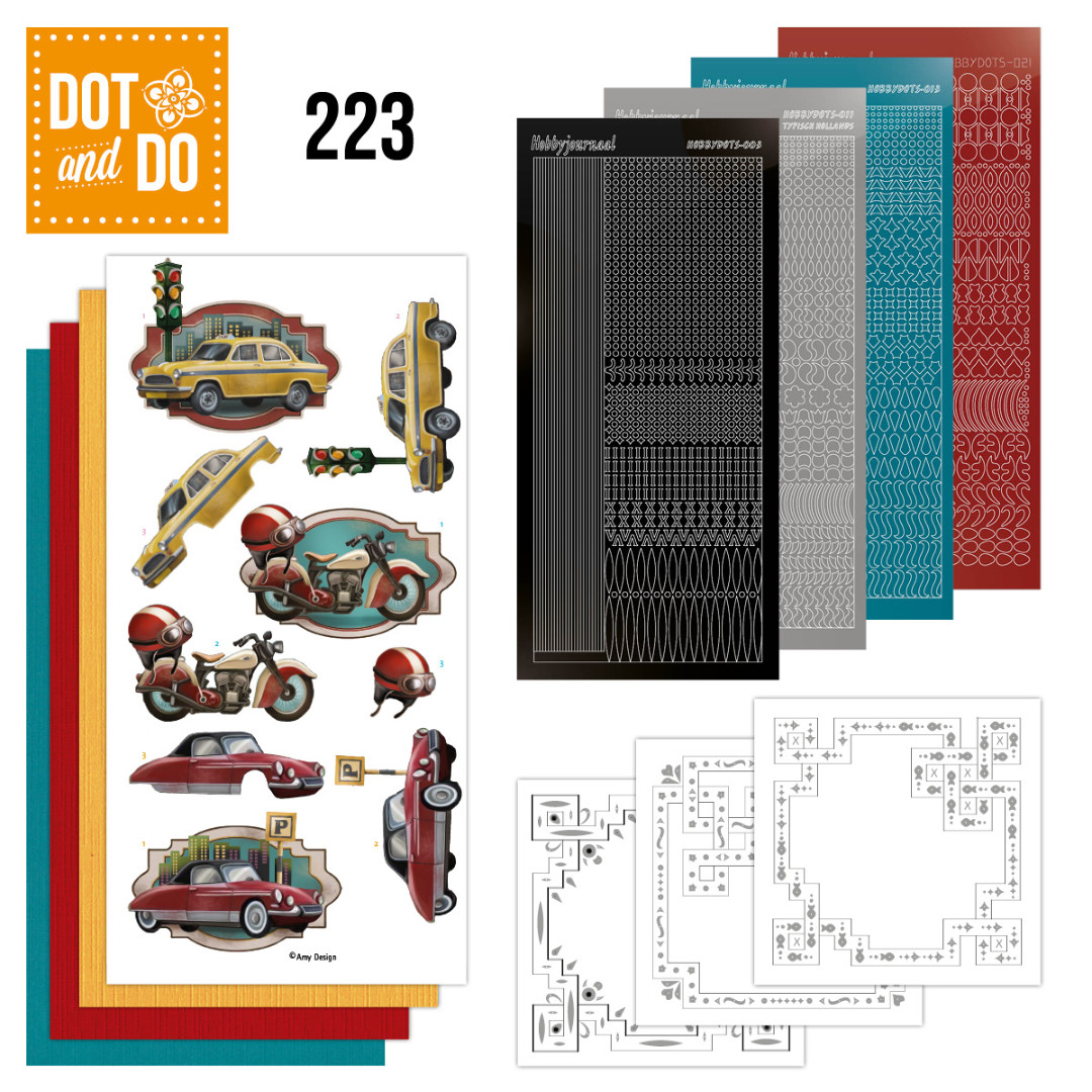 Dot and Do 223 - Amy Design - Classic Men's Collection - Cars Dot and Do 223 - Amy Design - Classic Men's Collection - Cars