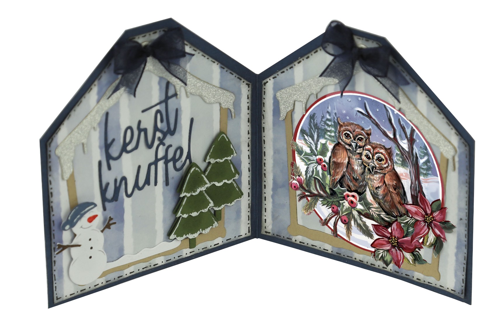 Dies - Yvonne Creations - Christmas Miracle - Snowman’s House