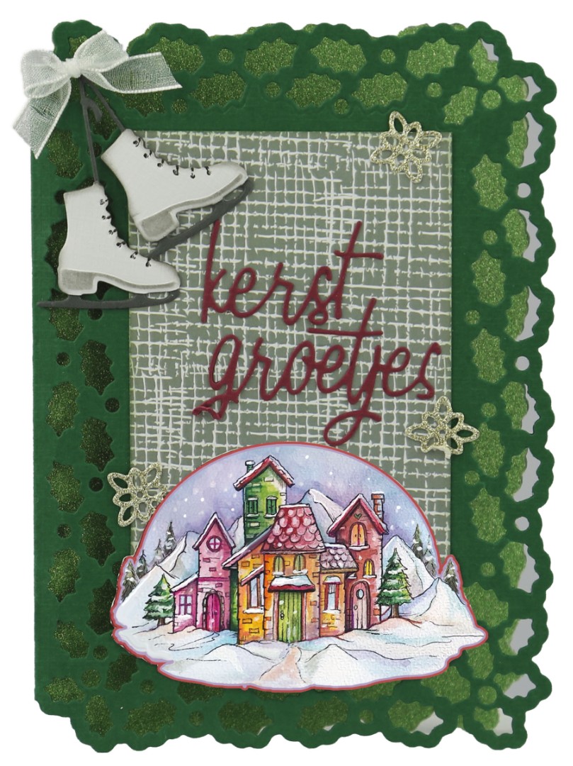 3D Push Out - Yvonne Creations - Christmas Miracle - House