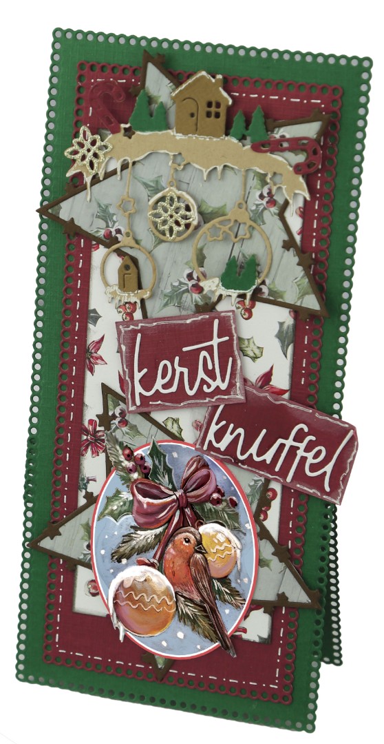 3D Cutting Sheet - Yvonne Creations - Christmas Miracle - Bird