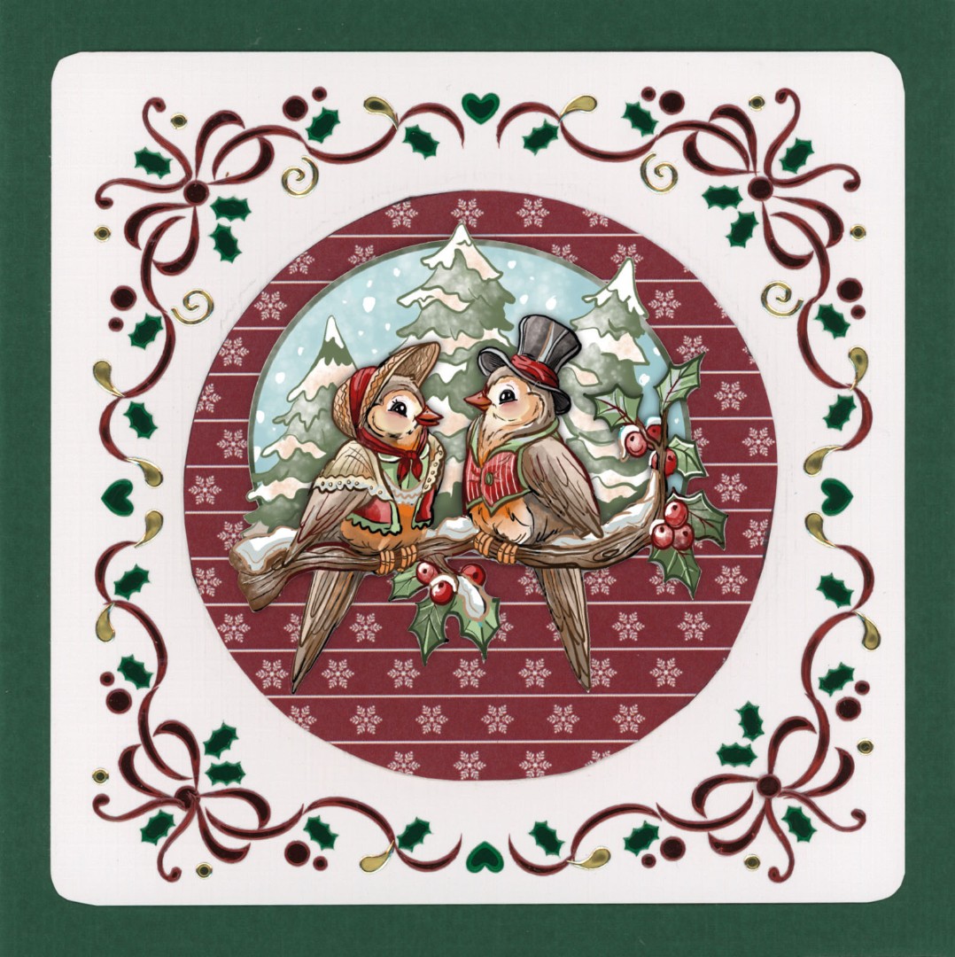 3D Push Out - Yvonne Creations - The Wonder of Christmas - Wonderful Birds
