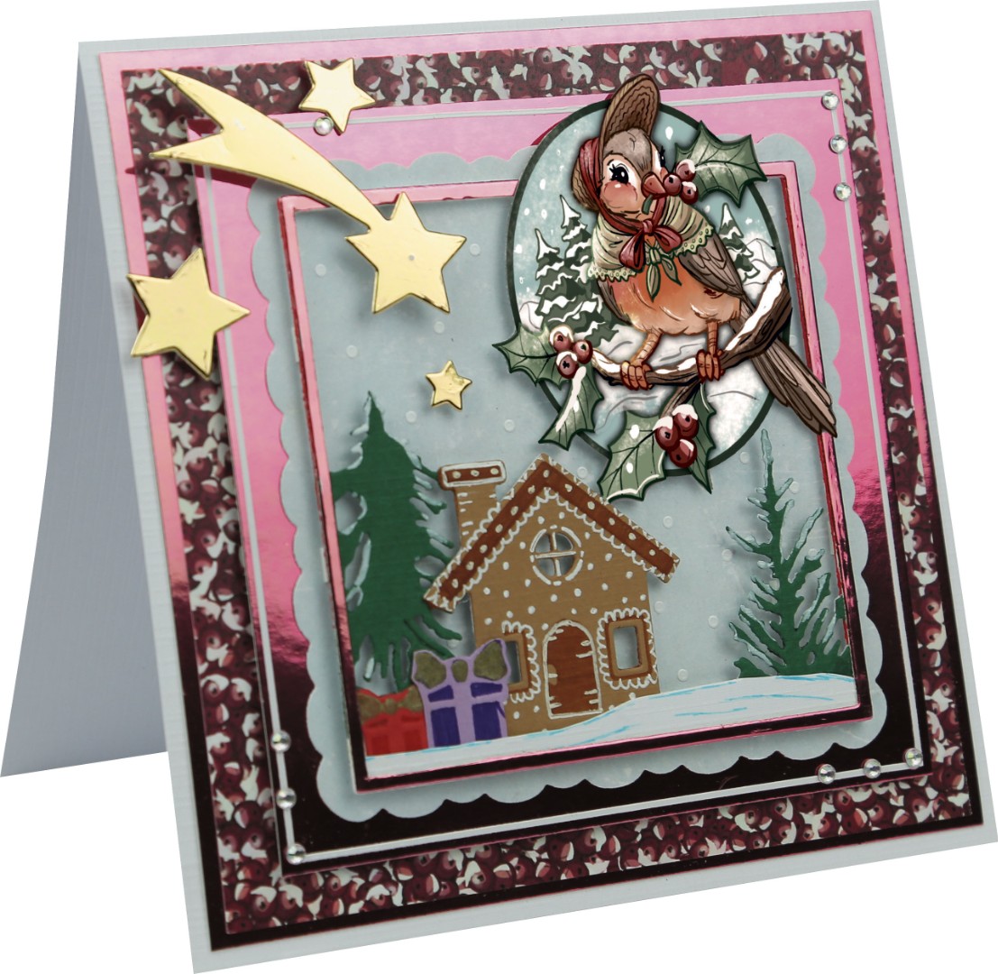 3D Push Out - Yvonne Creations - The Wonder of Christmas - Wonderful Birds