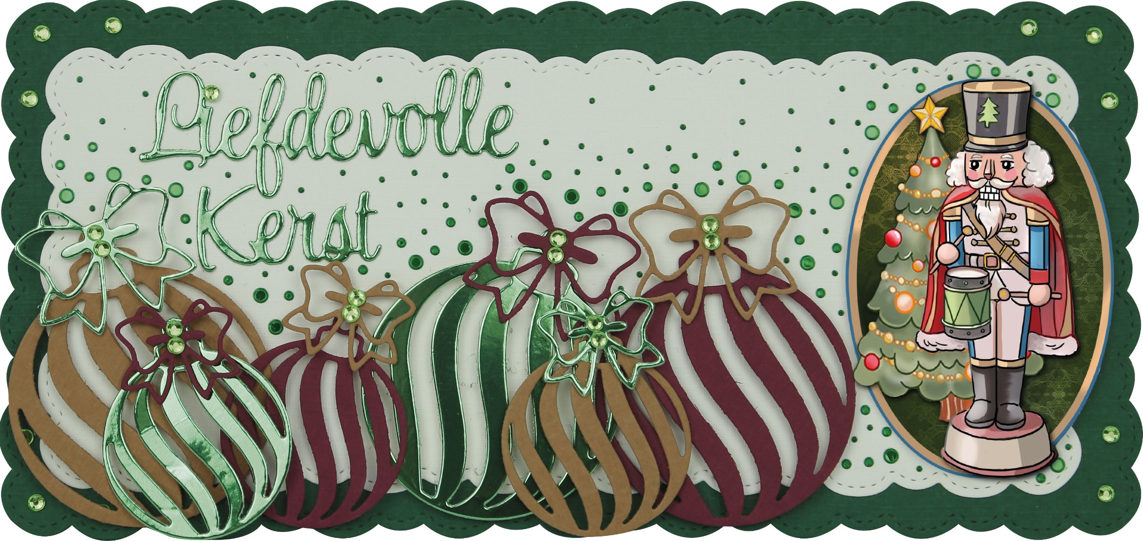 3D Push Out - Yvonne Creations - The Wonder of Christmas - Wonderful Nutcrackers
