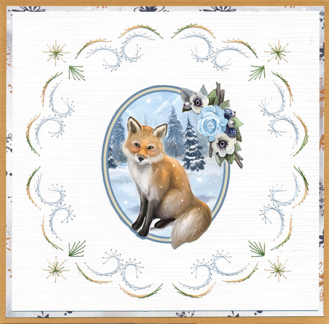 3D Push Out - Amy Design - Whispers of Winter - Forest Animals