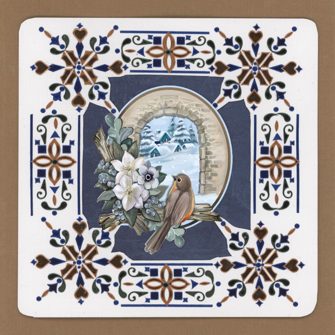 3D Cutting Sheet - Amy Design - Whispers of Winter - Winter Birds