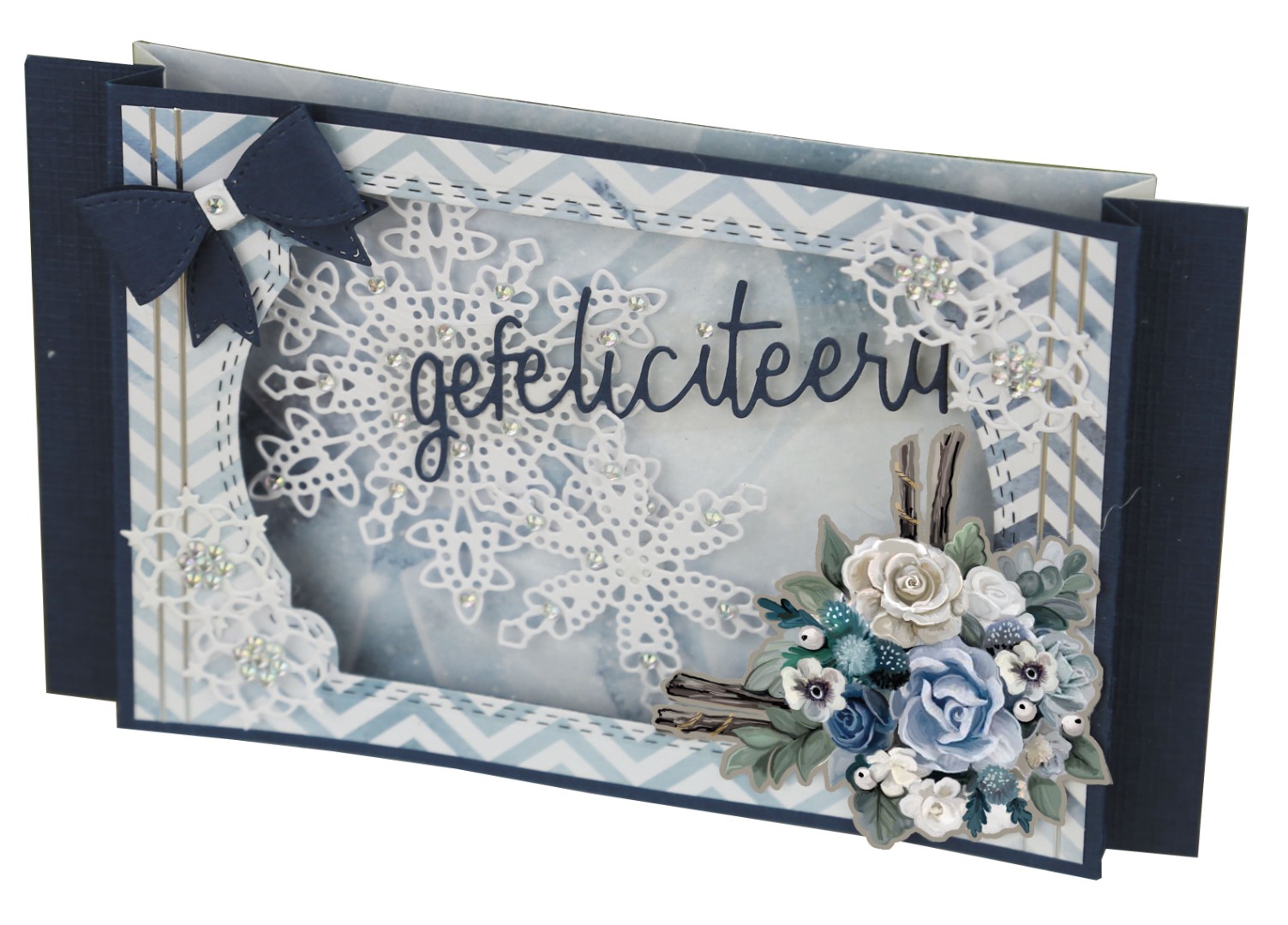 3D Cutting Sheet - Amy Design - Whispers of Winter - Flower Arrangement