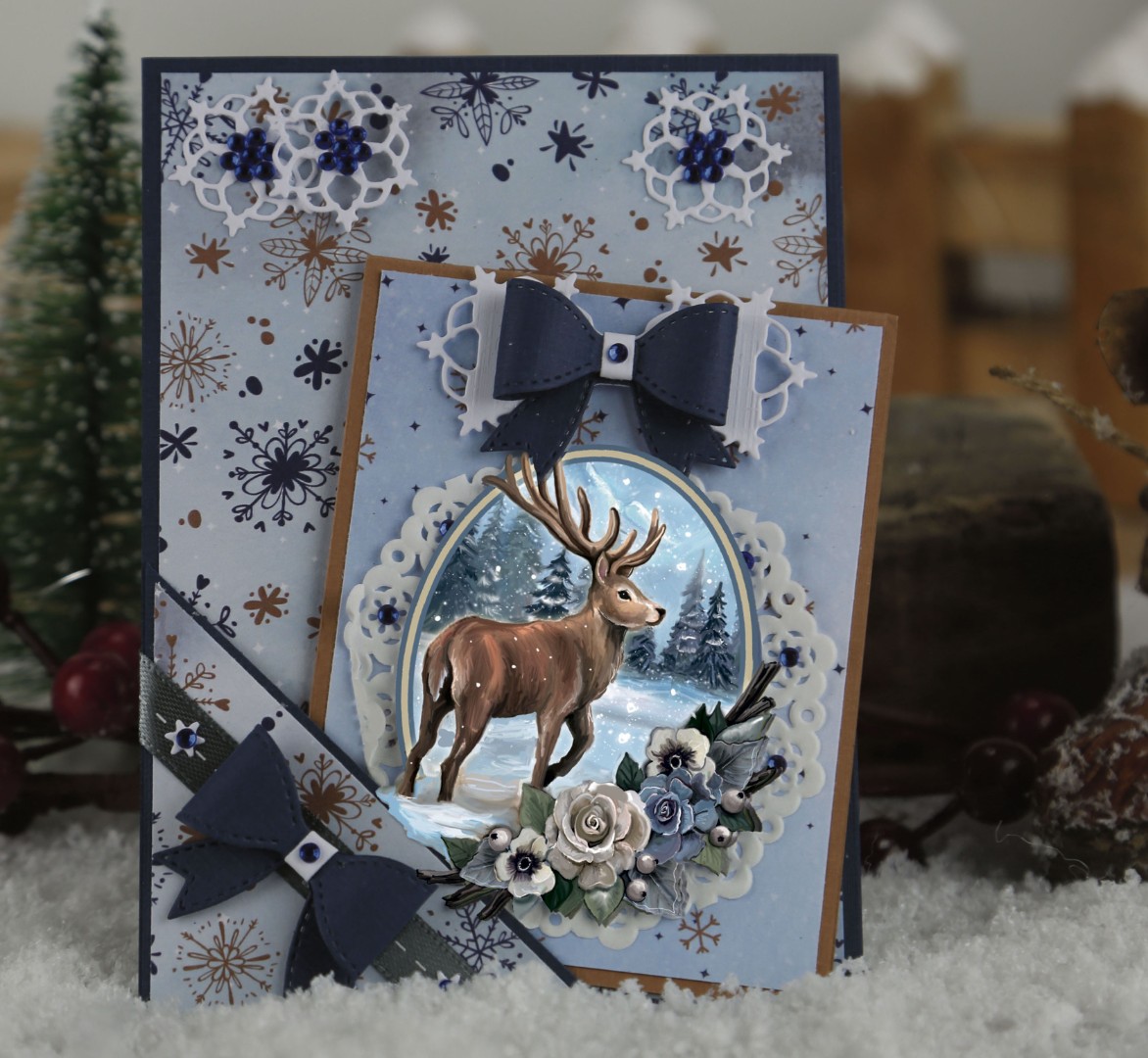 3D Push Out - Amy Design - Whispers of Winter - Forest Animals