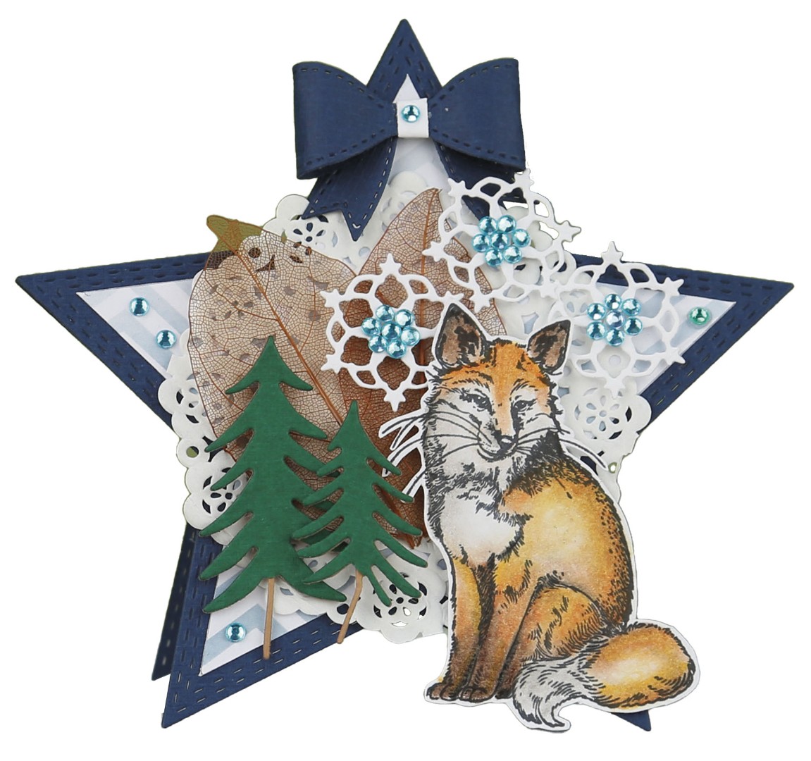 Card Deco Essentials Clear Stamps - Fox