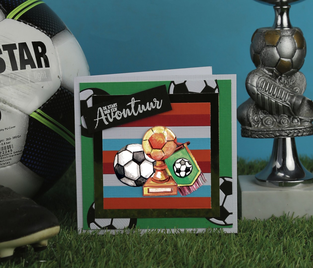 3D Cutting Sheet - Yvonne Creations - Soccer Parts