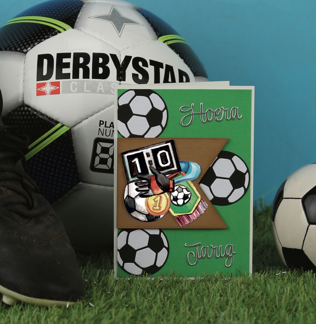 3D Cutting Sheet - Yvonne Creations - Soccer Parts