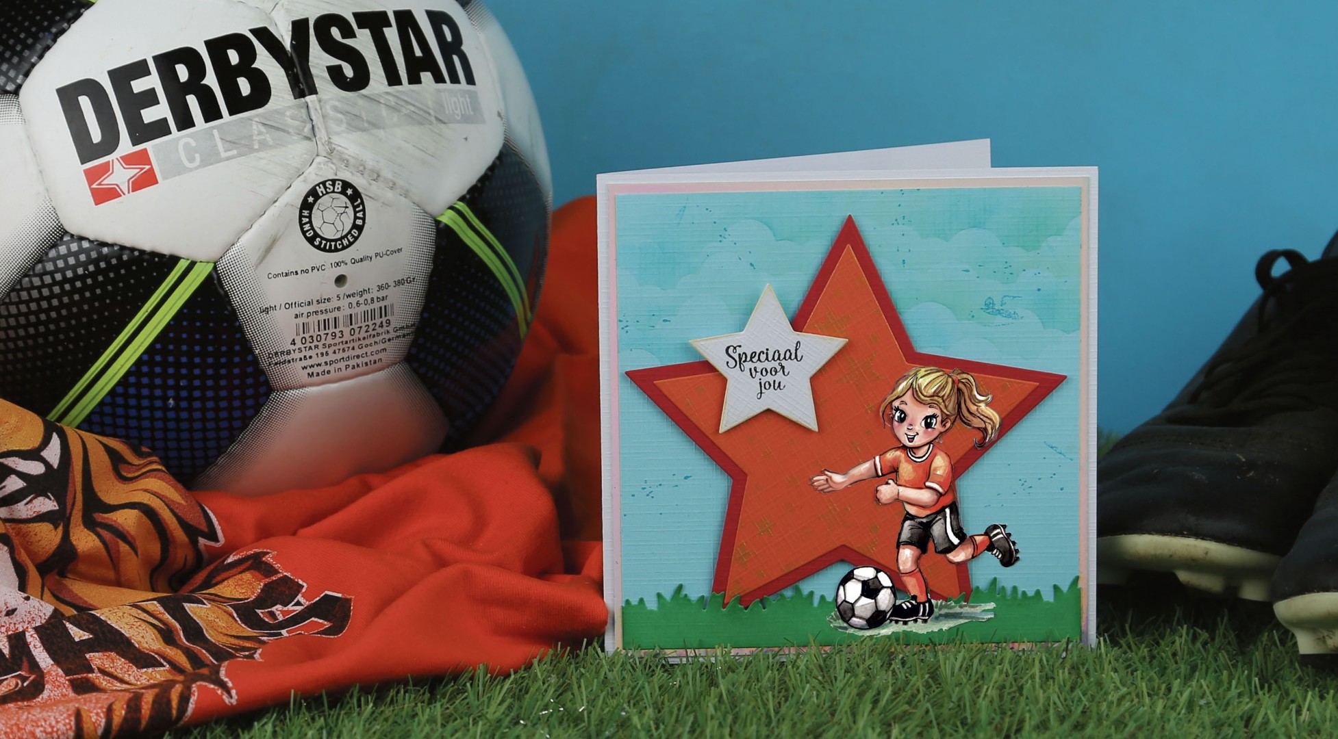 3D Cutting Sheet - Yvonne Creations - Soccer Players