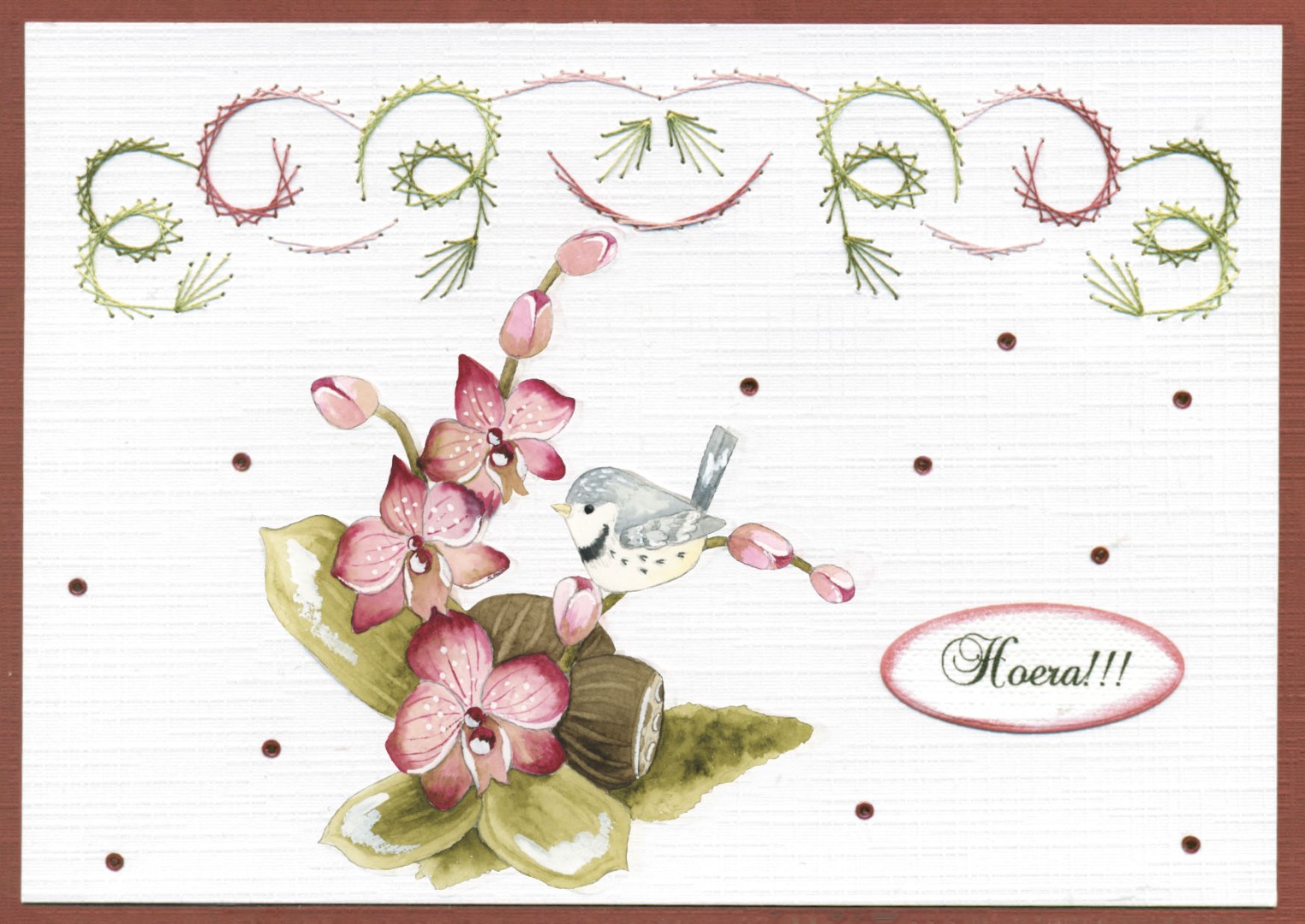 3D Cutting Sheet - Precious Marieke - Purple Passion - Bird Paradise