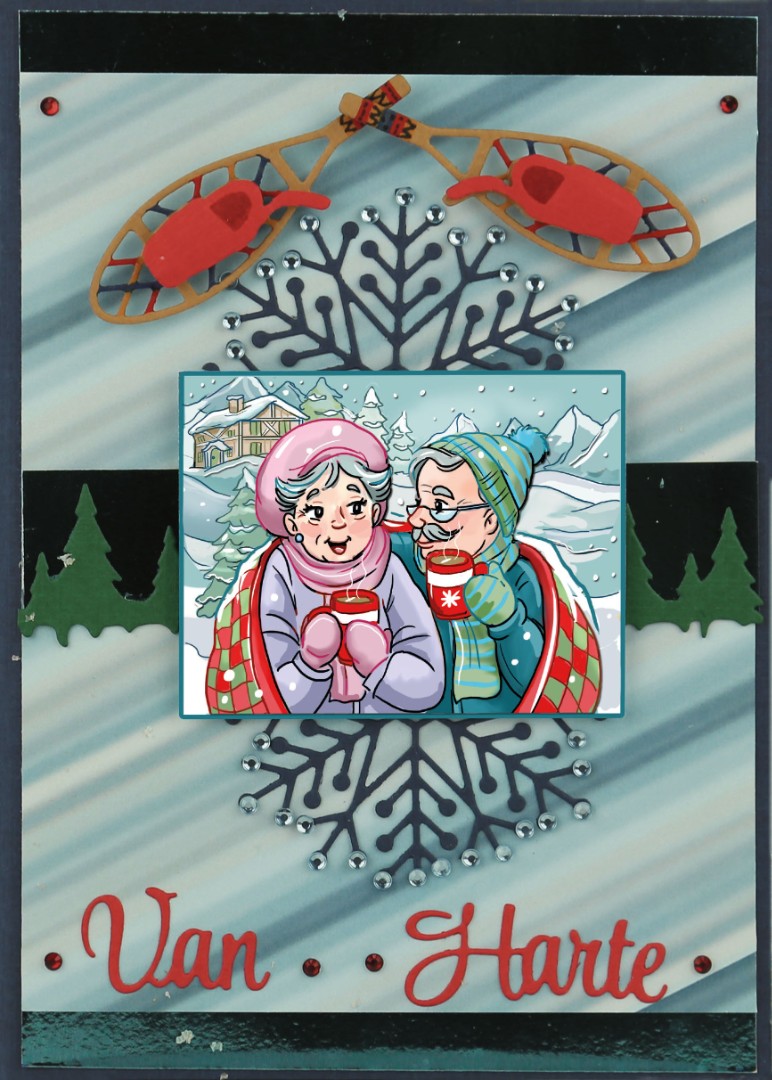 Dies - Yvonne Creations - Funky Nanna – Nordic Winter - Nordic Stars