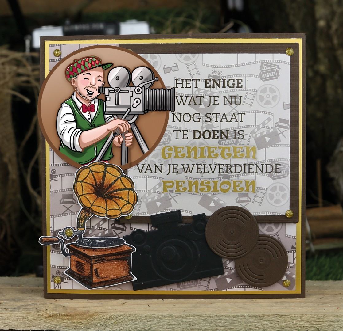 3D Cutting Sheet - Yvonne Creations - Big Guys - Back in Time - Movie
