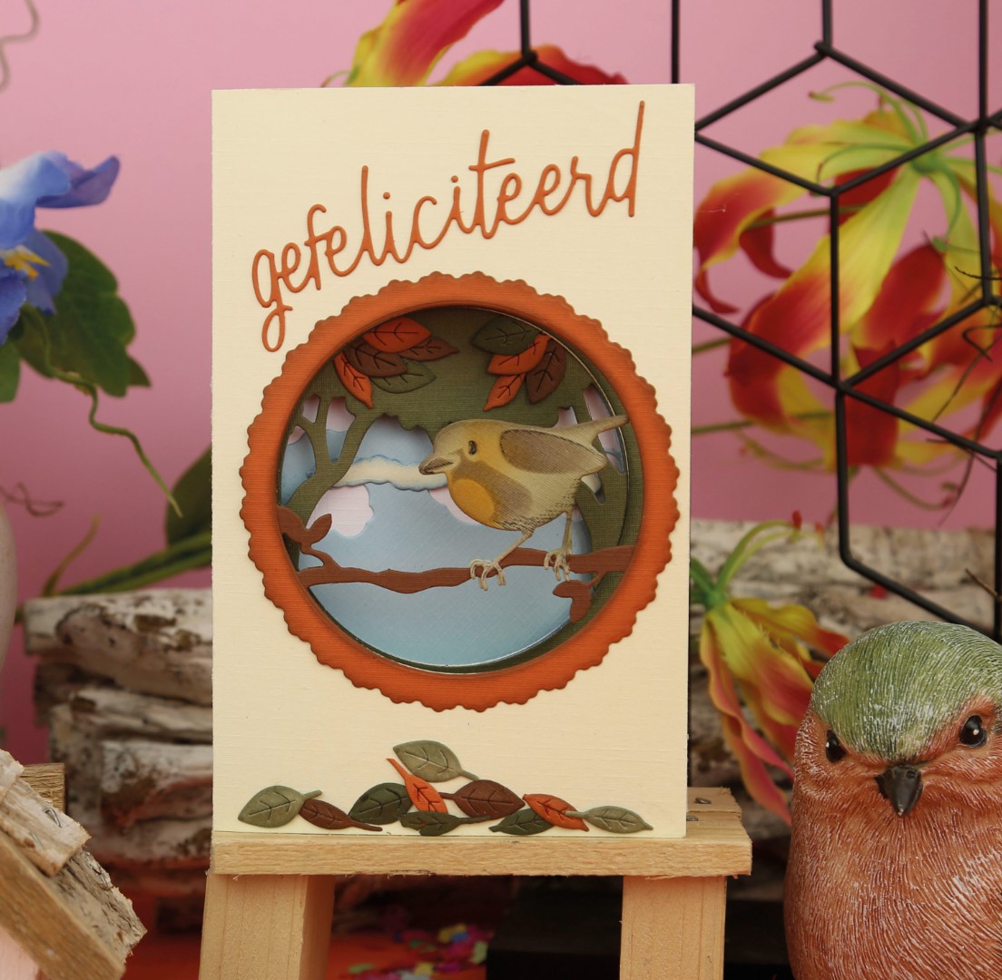 Card Deco Essentials - Build a Scene Dies - Bird in the Forest