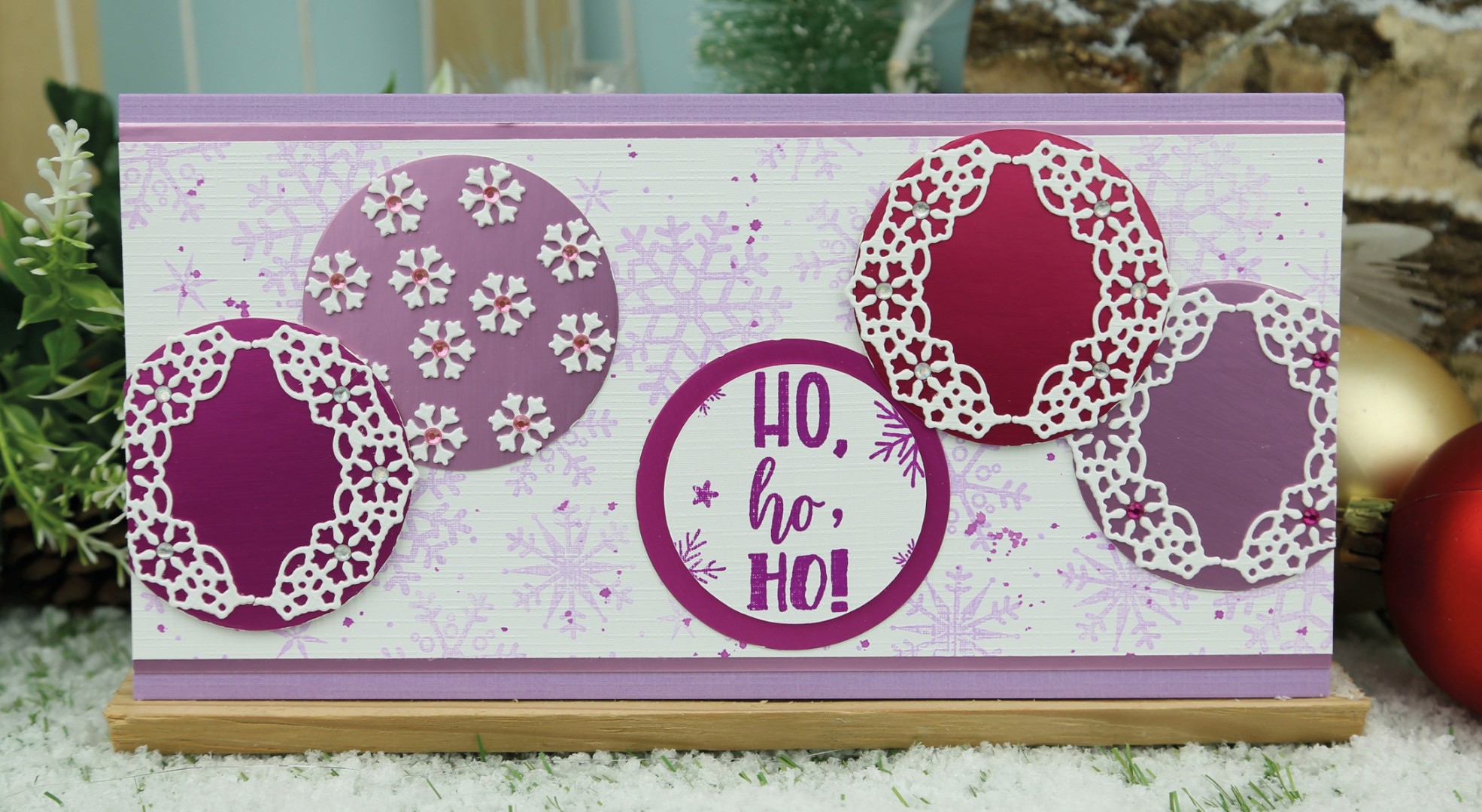Dies - Jeanine's Art - Winter Garden - Snowflake Corner