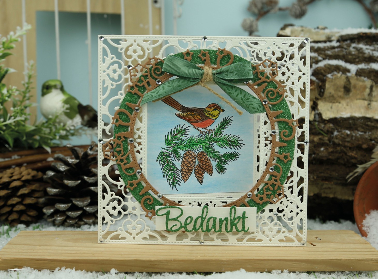 Dies - Jeanine's Art - Winter Garden - Snowflake Circle