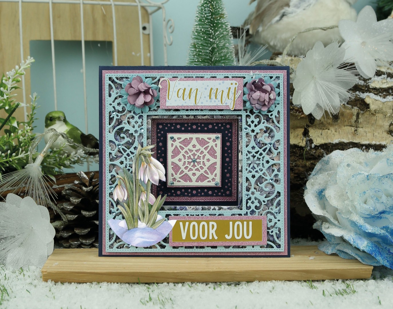 Dies - Jeanine's Art - Winter Garden - Snowflake Frame