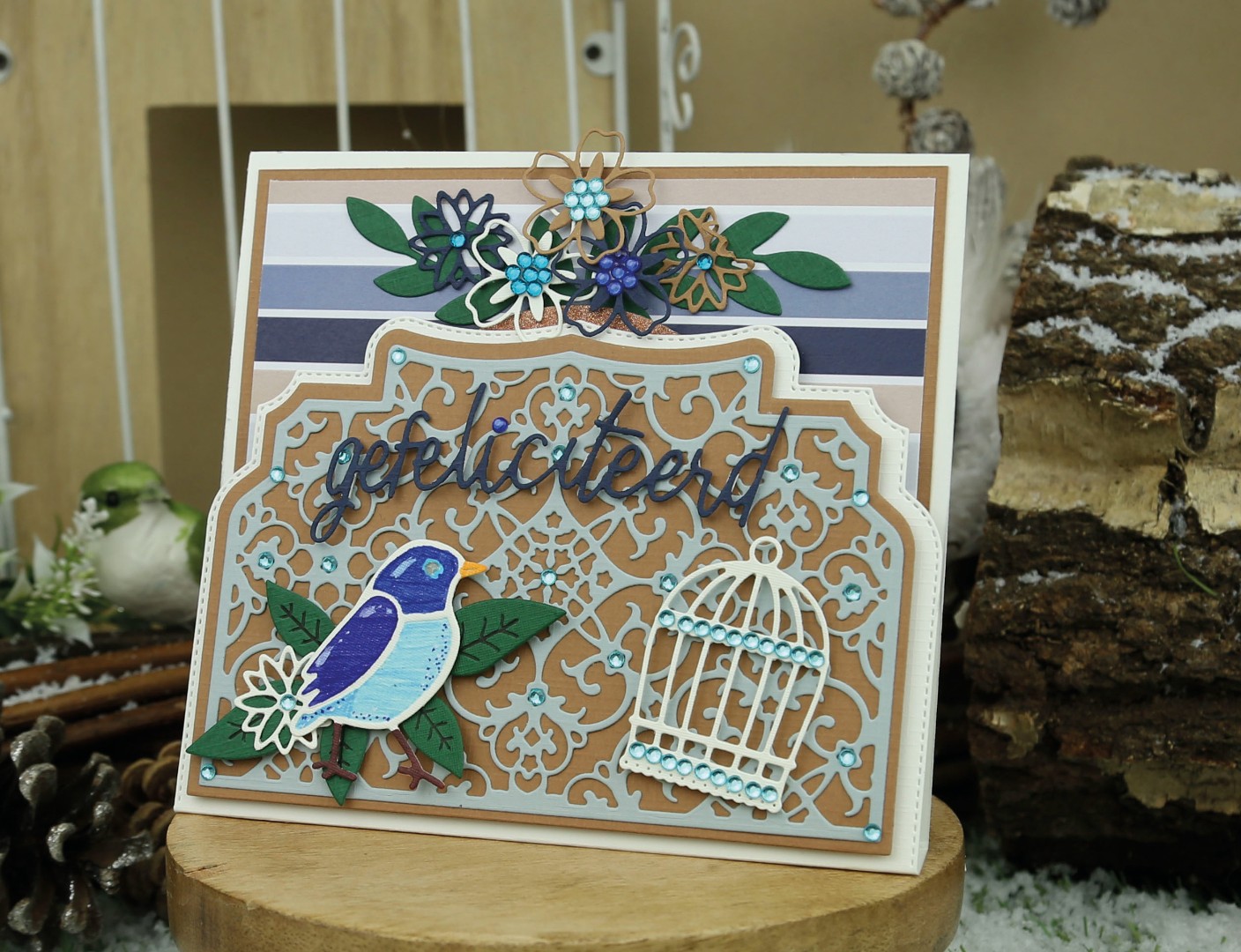 Dies - Jeanine's Art - Winter Garden - Snowflake Border