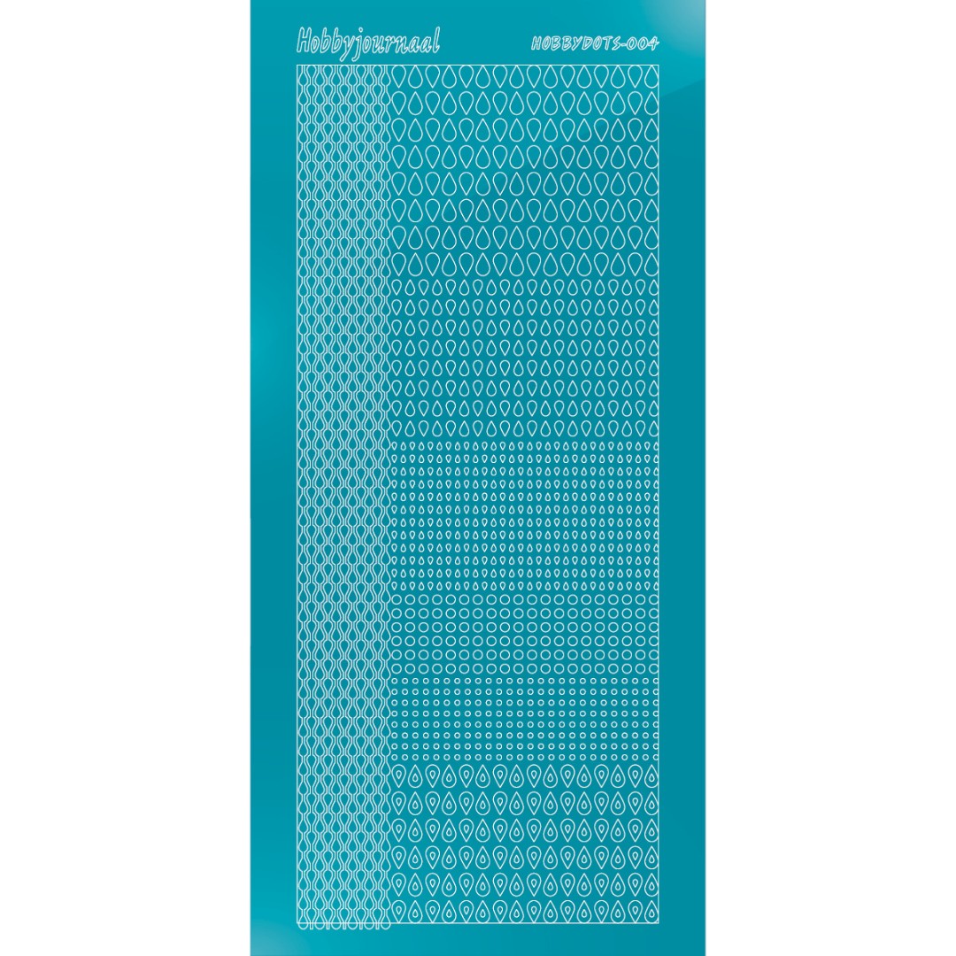 Hobbydots sticker 04 - Mirror Azure Blue Hobbydots sticker 04 - Mirror Azure Blue
