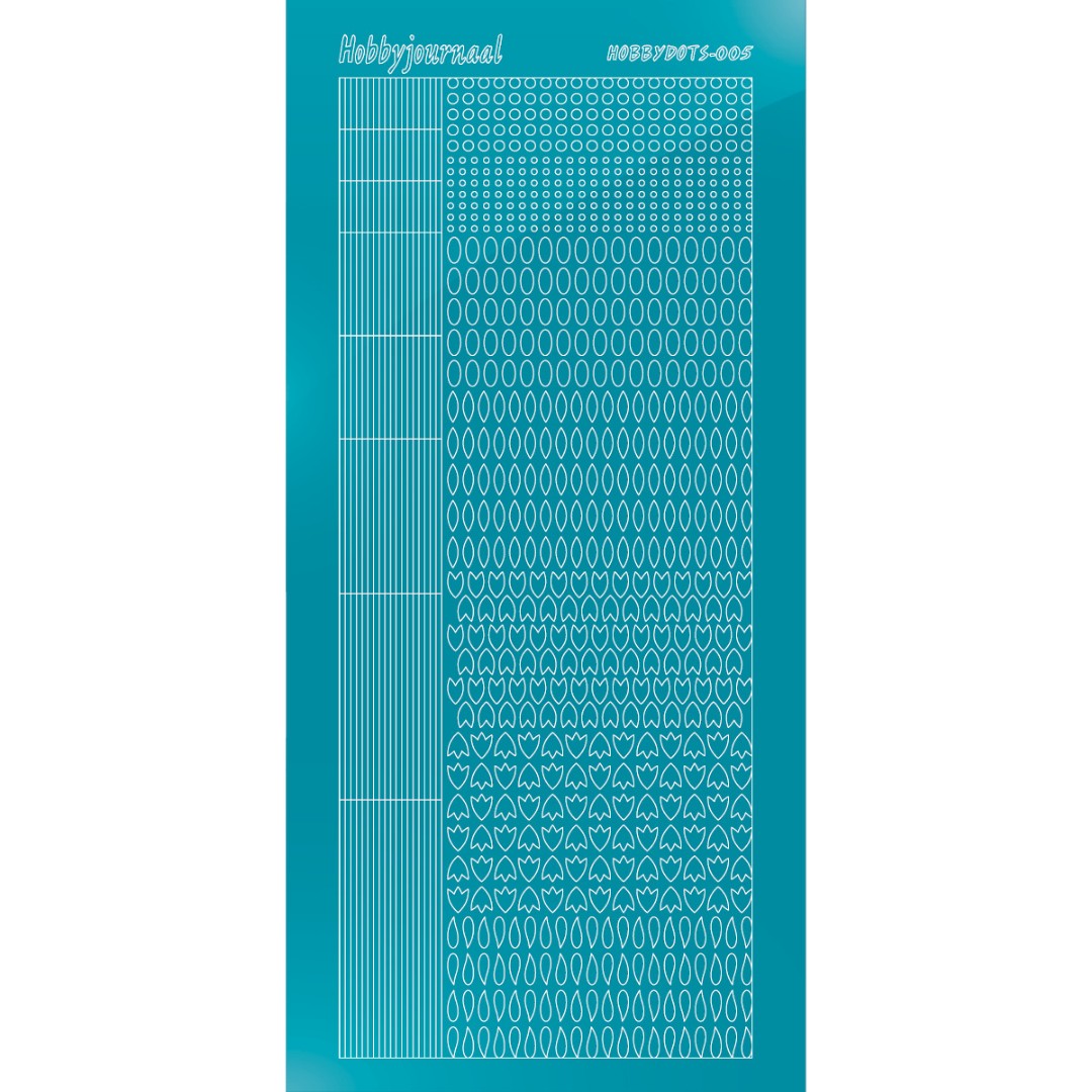 Hobbydots sticker 05 - Mirror Azure Blue Hobbydots sticker 05 - Mirror Azure Blue