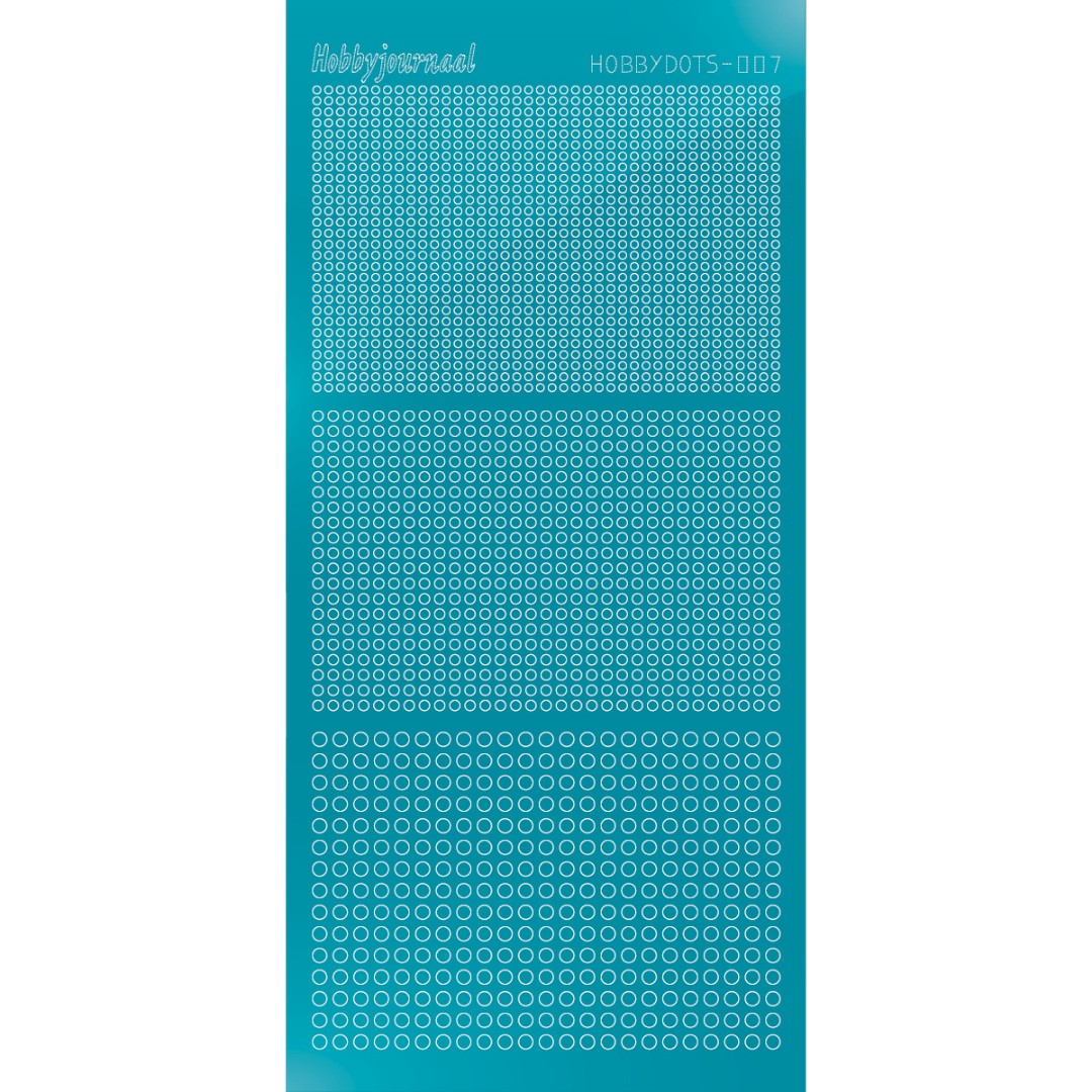Hobbydots sticker 07 - Mirror Azure Blue Hobbydots sticker 07 - Mirror Azure Blue