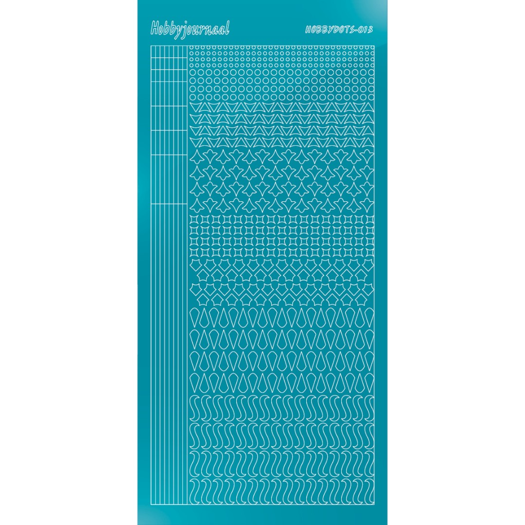Hobbydots sticker 13 - Mirror Azure Blue Hobbydots sticker 13 - Mirror Azure Blue