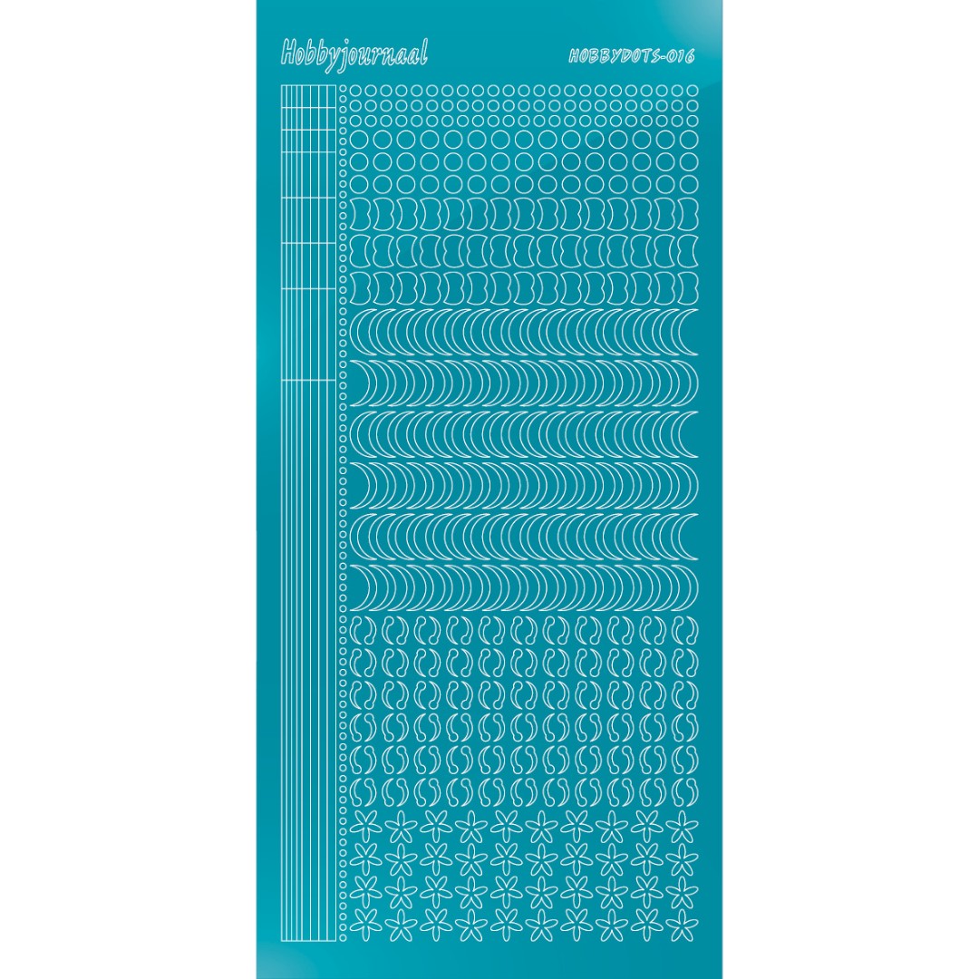 Hobbydots sticker 16 - Mirror Azure Blue Hobbydots sticker 16 - Mirror Azure Blue