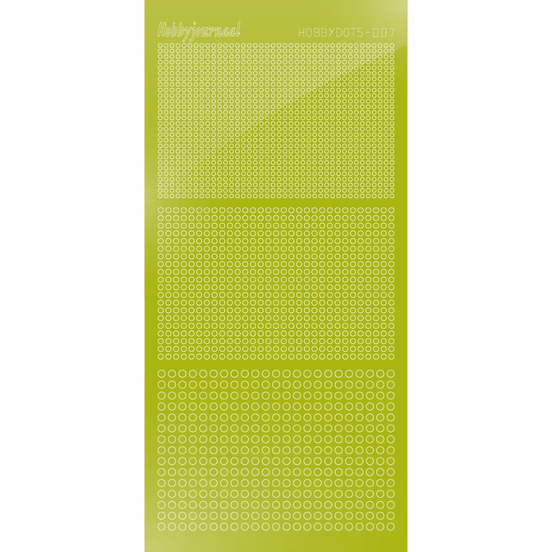 Hobbydots sticker 07 - Mirror Leaf Green Hobbydots sticker 07 - Mirror Leaf Green