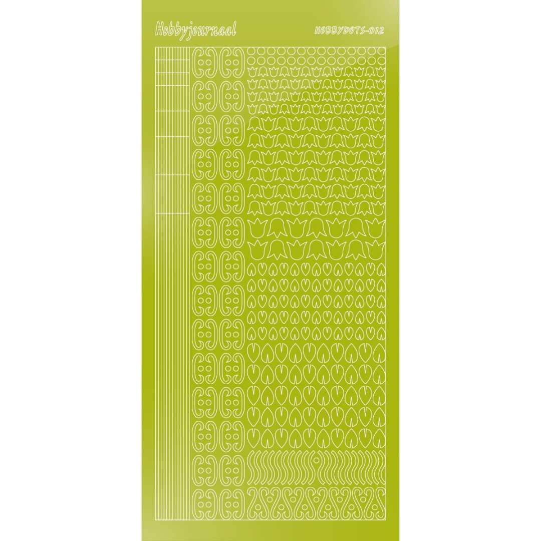 Hobbydots sticker 12 - Mirror Leaf Green Hobbydots sticker 12 - Mirror Leaf Green