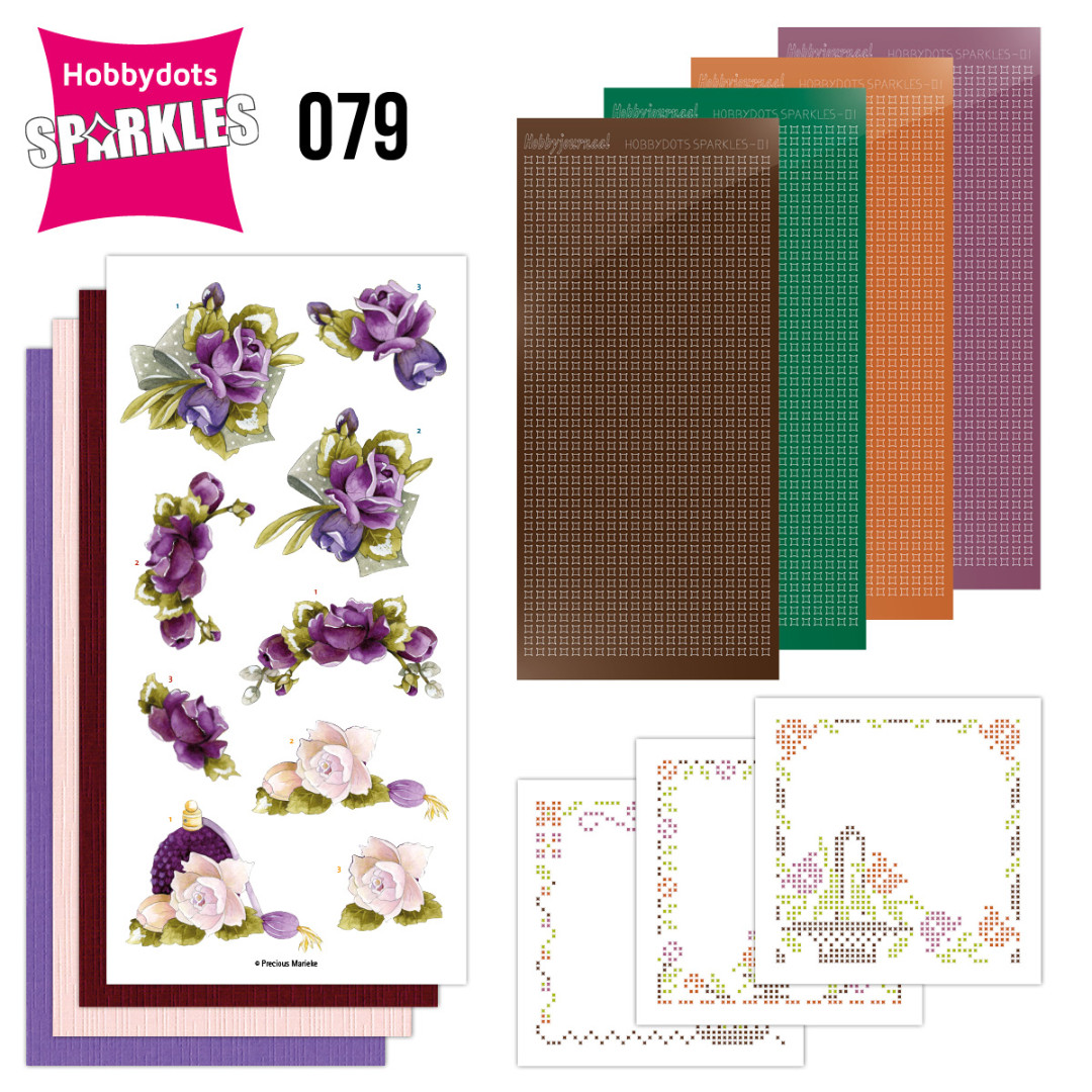 Sparkles Set 79 - Precious Marieke - Purple Rose Sparkles Set 79 - Precious Marieke - Purple Rose