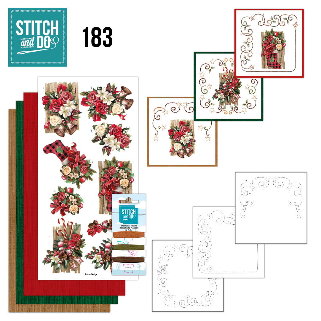 Stitch and Do 183 - Amy Design - From Santa with Love Stitch and Do 183 - Amy Design - From Santa with Love