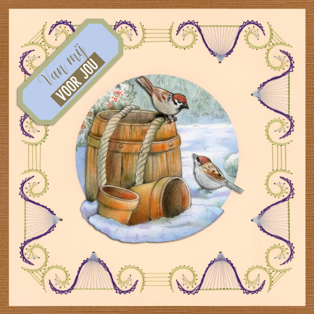 Stitch and Do on Colour 020 - Jeanine's Art - Winter Garden