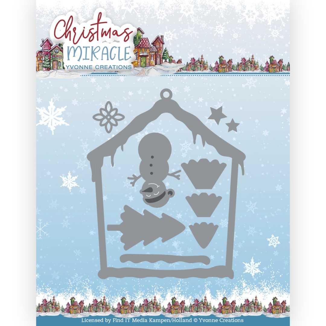 Dies - Yvonne Creations - Christmas Miracle - Snowman’s House Dies - Yvonne Creations - Christmas Miracle - Snowman’s House